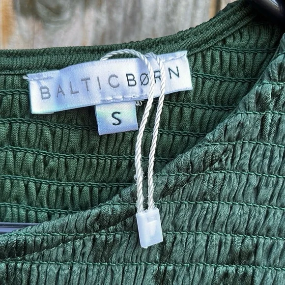 Baltic Born Dark Green Long Sleeve Dress - Picture 7 of 14